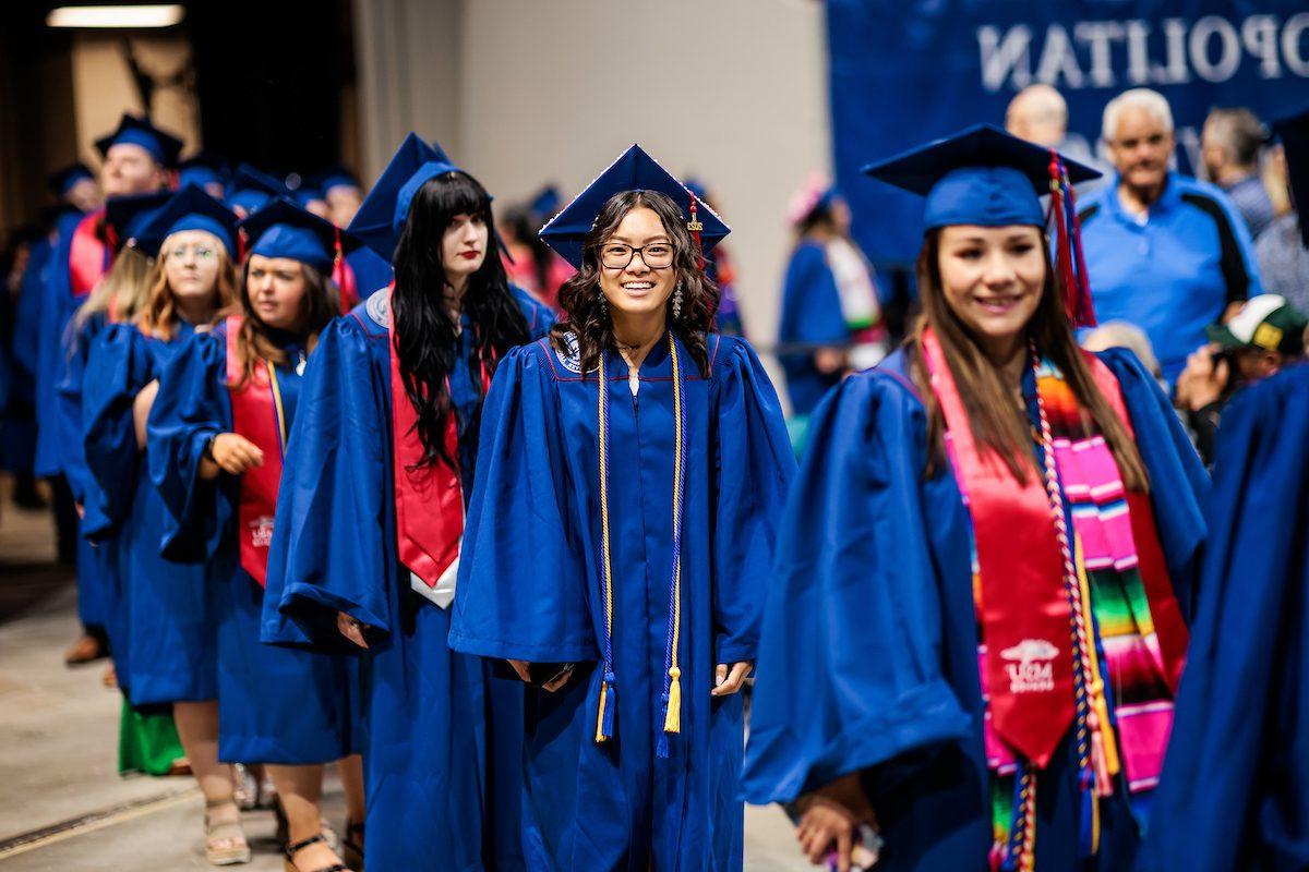 MSU Denver Spring 2023 commencement ceremony. Photo by Alyson McClaran